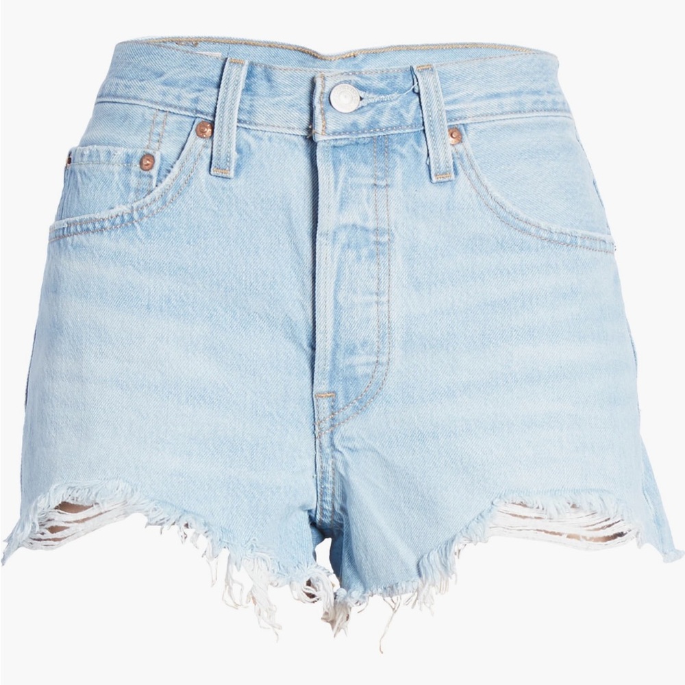 Levi's 501 Original Cutoff Denim Shorts